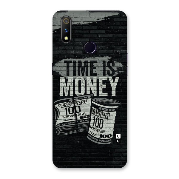 Time Is Money Back Case for Realme 3 Pro