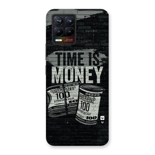 Time Is Money Glass Back Case for Realme 8