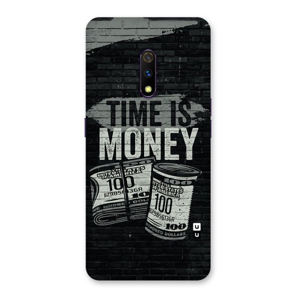 Time Is Money Back Case for Realme X