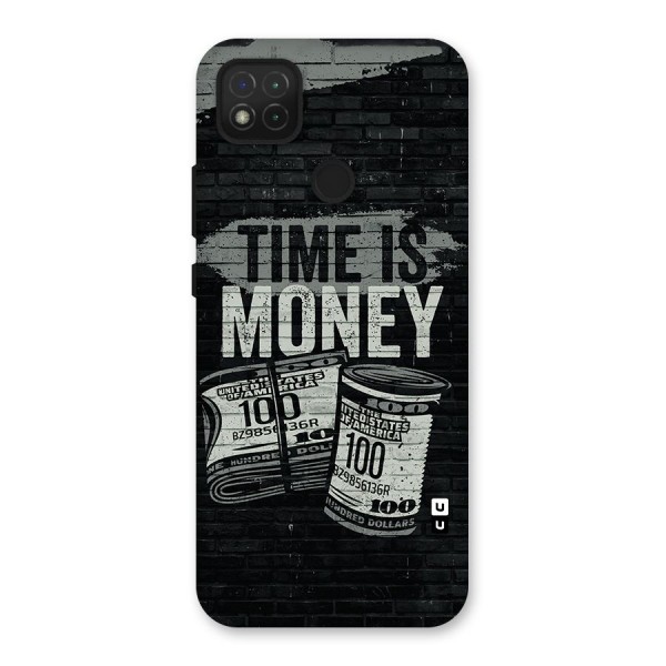 Time Is Money Back Case for Redmi 9C