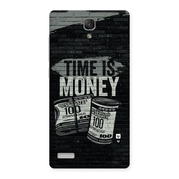 Time Is Money Back Case for Redmi Note