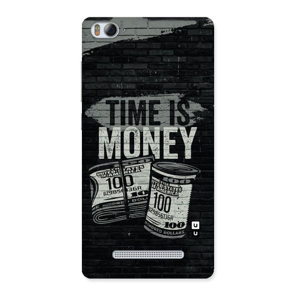 Time Is Money Back Case for Xiaomi Mi4i