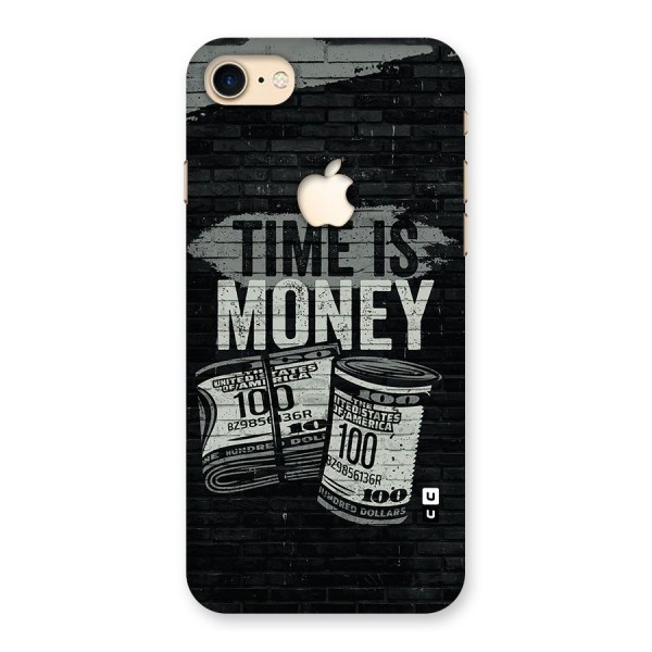 Time Is Money Back Case for iPhone 7 Apple Cut