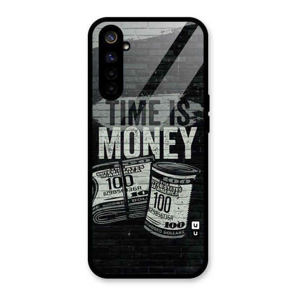 Time Is Money Glass Back Case for Realme 6