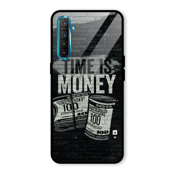 Time Is Money Glass Back Case for Realme XT