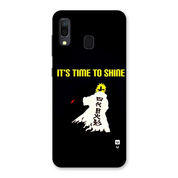 Time To Shine Back Case for Galaxy A30