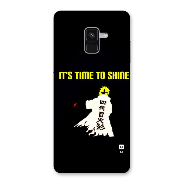 Time To Shine Back Case for Galaxy A8 Plus