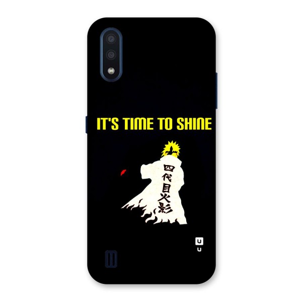 Time To Shine Back Case for Galaxy M01