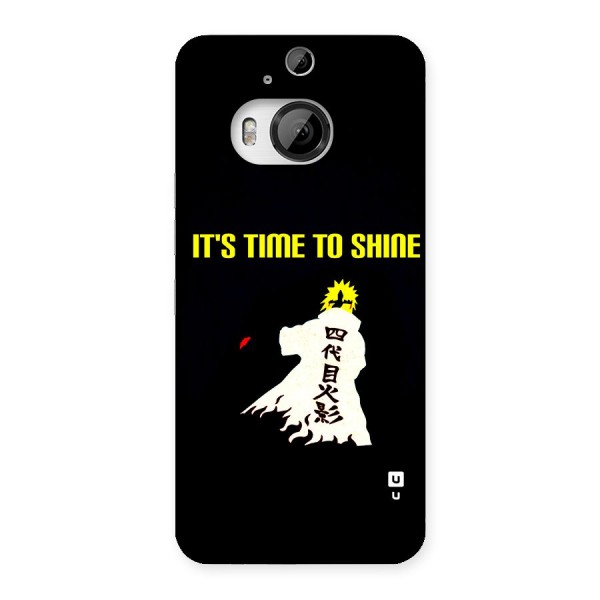 Time To Shine Back Case for HTC One M9 Plus