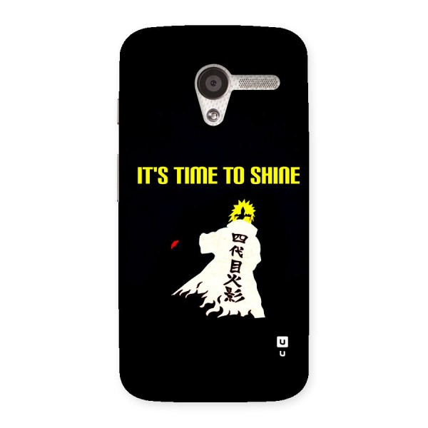 Time To Shine Back Case for Moto X