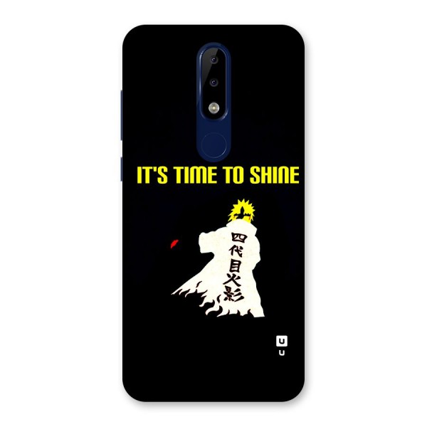 Time To Shine Back Case for Nokia 5.1 Plus