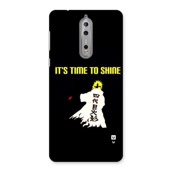 Time To Shine Back Case for Nokia 8