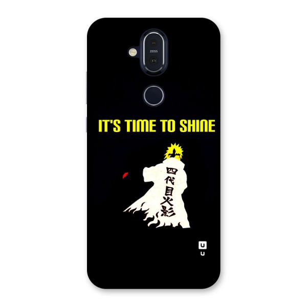 Time To Shine Back Case for Nokia 8.1