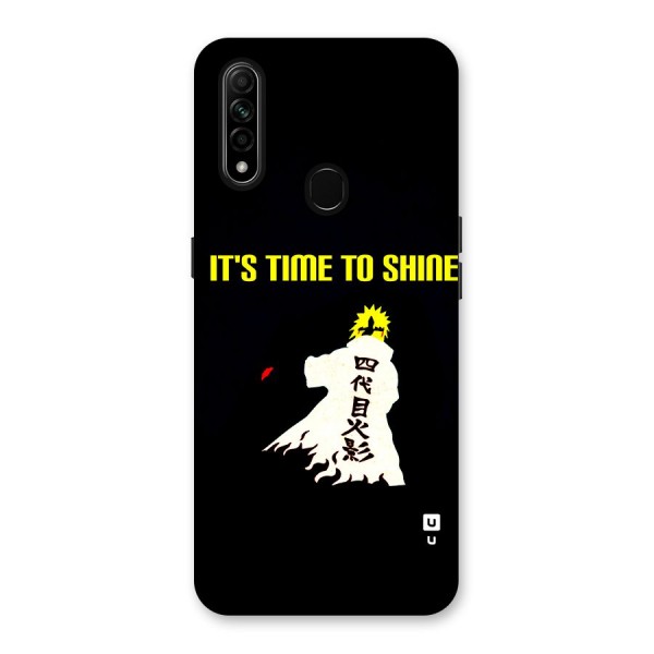 Time To Shine Back Case for Oppo A31