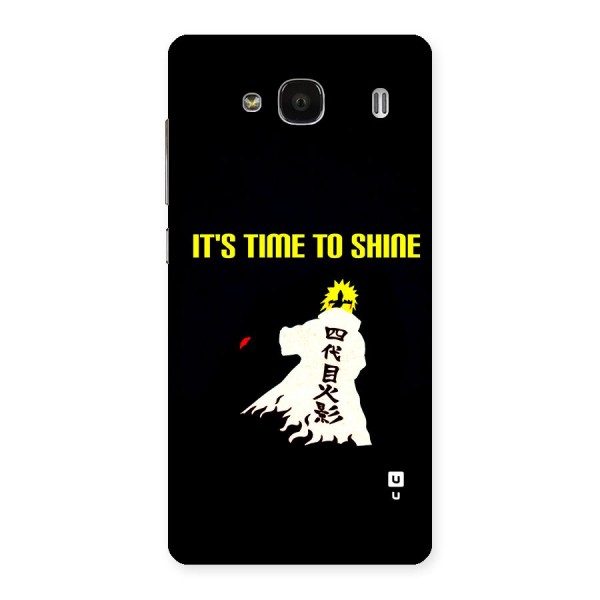 Time To Shine Back Case for Redmi 2s