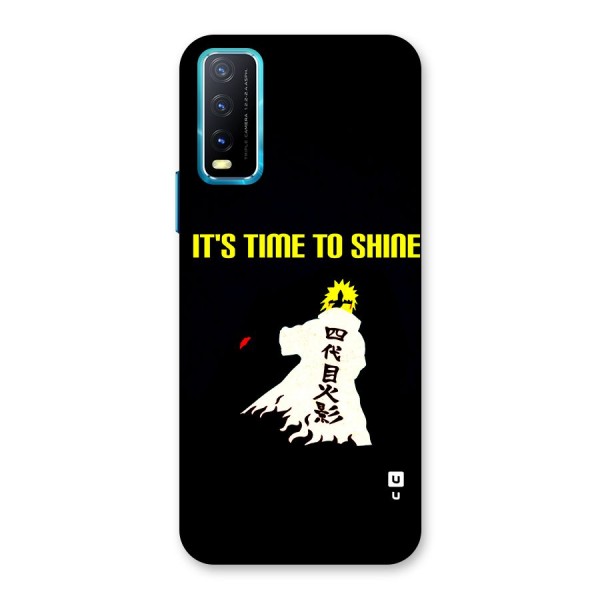 Time To Shine Back Case for Vivo Y12s