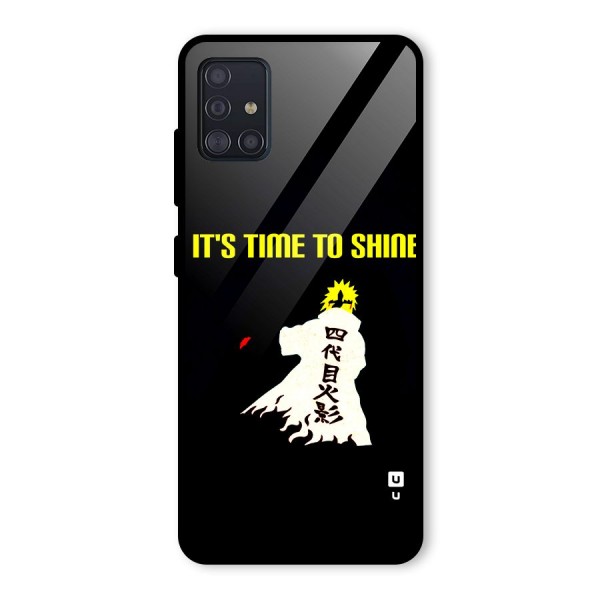 Time To Shine Glass Back Case for Galaxy A51