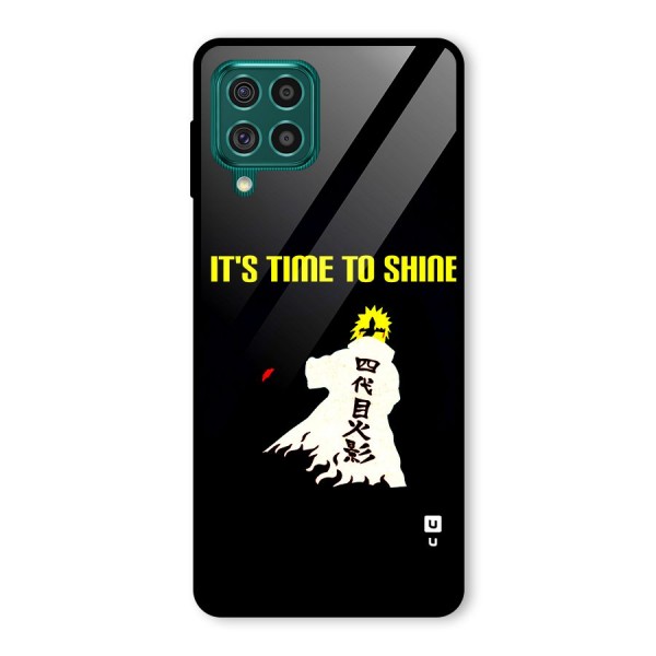 Time To Shine Glass Back Case for Galaxy F62