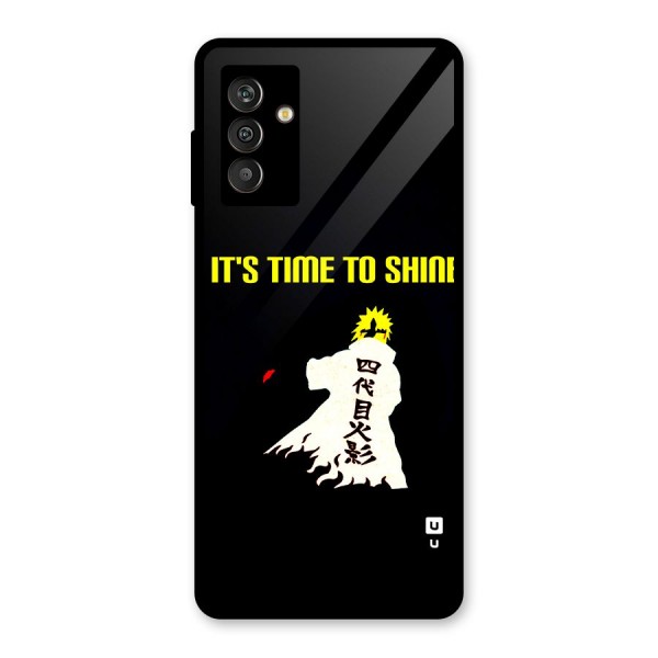 Time To Shine Glass Back Case for Galaxy M13