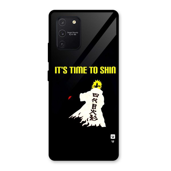 Time To Shine Glass Back Case for Galaxy S10 Lite