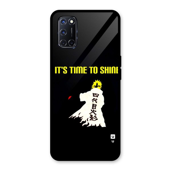 Time To Shine Glass Back Case for Oppo A52