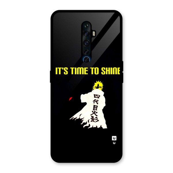 Time To Shine Glass Back Case for Oppo Reno2 Z