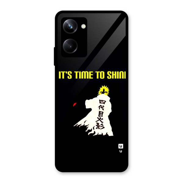 Time To Shine Glass Back Case for Realme 10 Pro