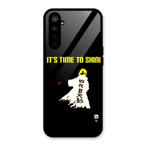 Time To Shine Glass Back Case for Realme 6