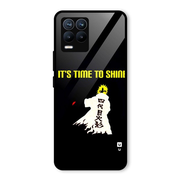 Time To Shine Glass Back Case for Realme 8