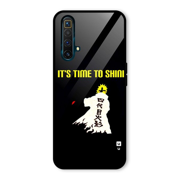 Time To Shine Glass Back Case for Realme X3 SuperZoom