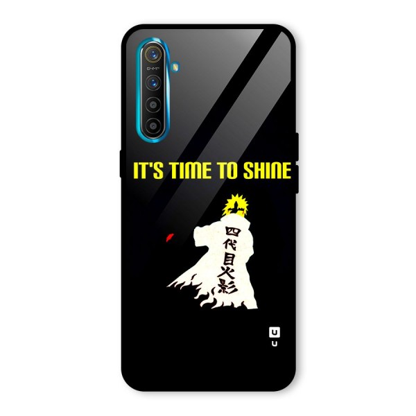 Time To Shine Glass Back Case for Realme XT