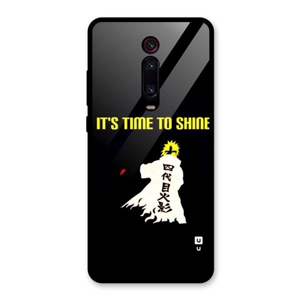 Time To Shine Glass Back Case for Redmi K20 Pro