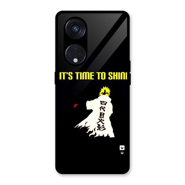 Time To Shine Glass Back Case for Reno8 T 5G