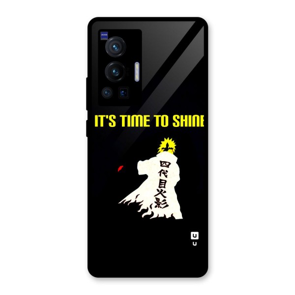 Time To Shine Glass Back Case for Vivo X70 Pro