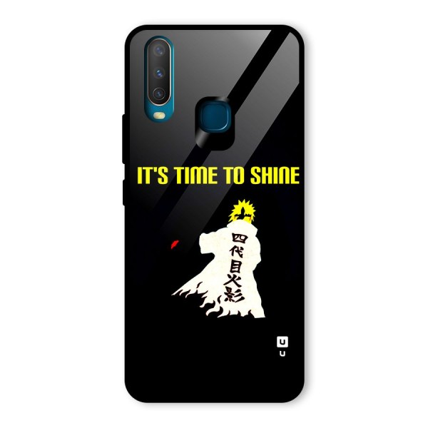 Time To Shine Glass Back Case for Vivo Y12