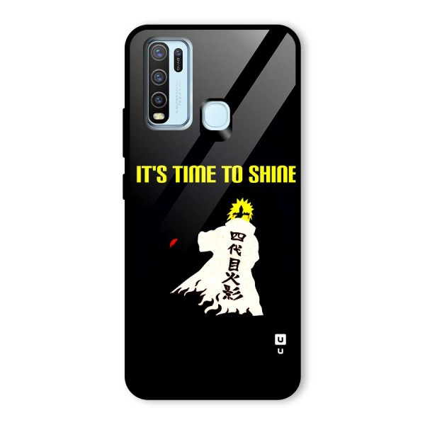 Time To Shine Glass Back Case for Vivo Y50