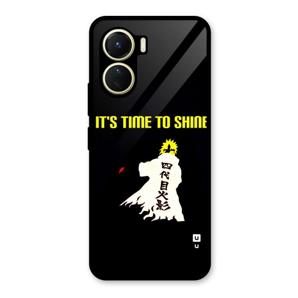 Time To Shine Glass Back Case for Vivo Y56