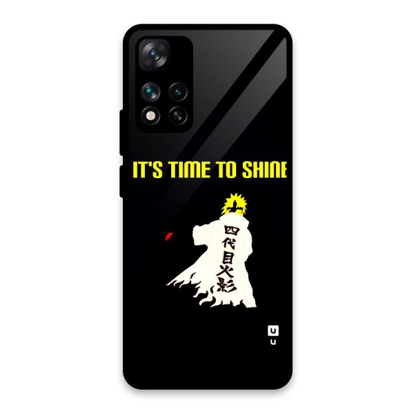 Time To Shine Glass Back Case for Xiaomi 11i 5G