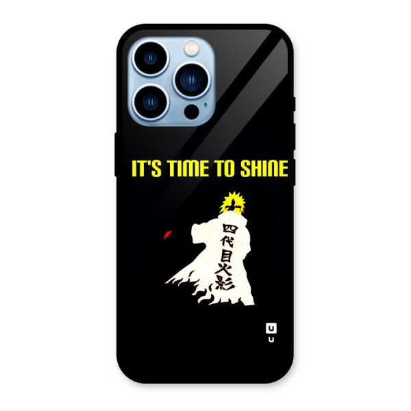 Time To Shine Glass Back Case for iPhone 13 Pro