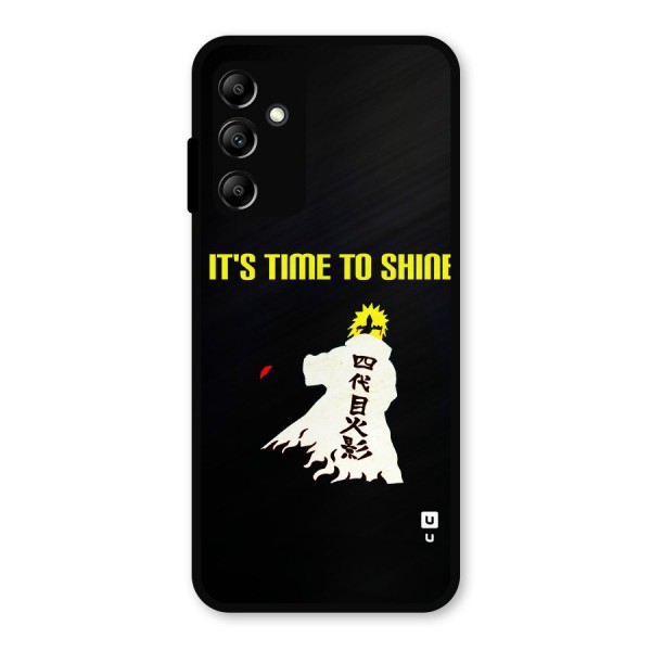 Time To Shine Metal Back Case for Galaxy A14 5G