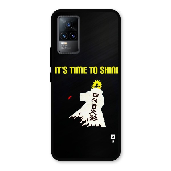 Time To Shine Metal Back Case for Vivo Y73