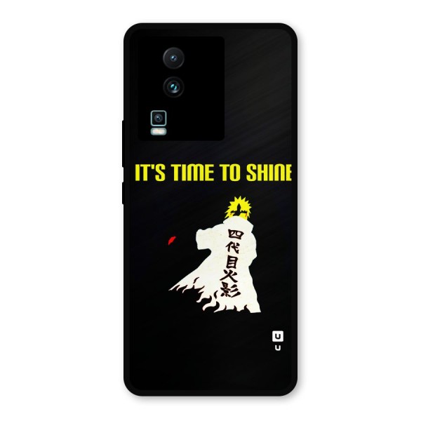 Time To Shine Metal Back Case for iQOO Neo 7