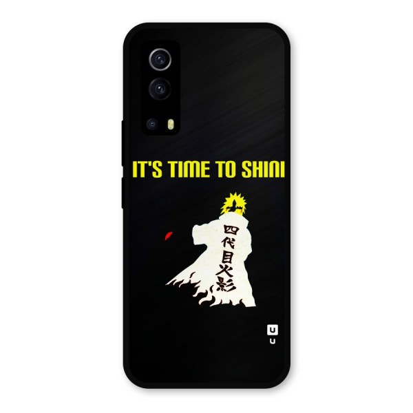 Time To Shine Metal Back Case for iQOO Z3