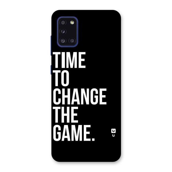 Time to Change the Game Back Case for Galaxy A31