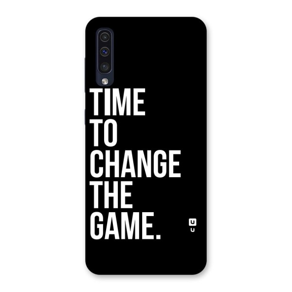 Time to Change the Game Back Case for Galaxy A50