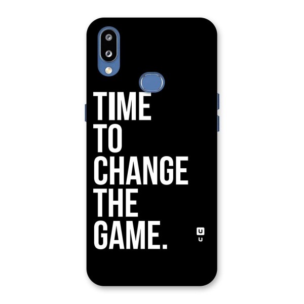 Time to Change the Game Back Case for Galaxy M01s