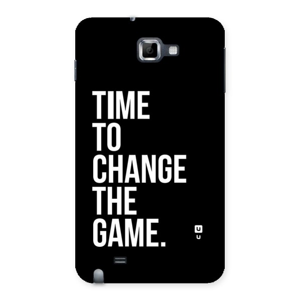 Time to Change the Game Back Case for Galaxy Note