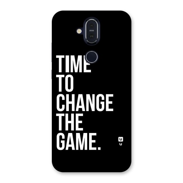 Time to Change the Game Back Case for Nokia 8.1