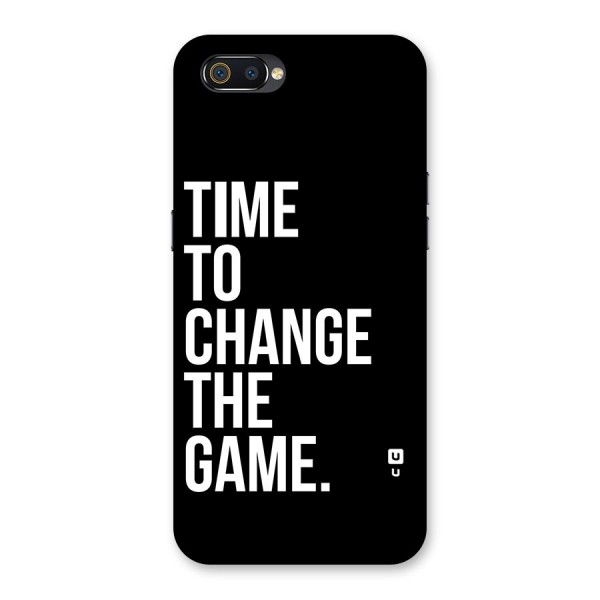 Time to Change the Game Back Case for Realme C2