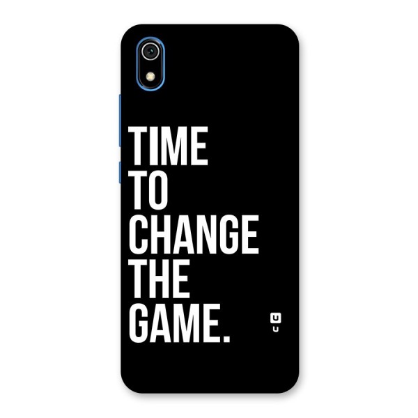 Time to Change the Game Back Case for Redmi 7A